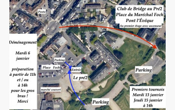 Déménagement du club