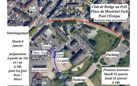 Déménagement du club